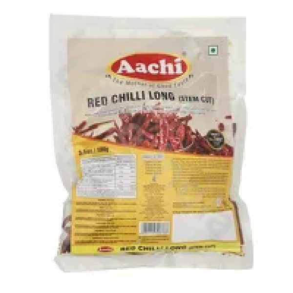 Whole chilli long with stem Aachi 1kg