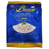 Basmati Extra Long Rice Banno 2kg